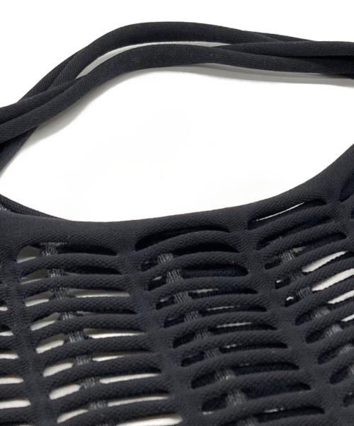 ISSEY MIYAKE good goods（イッセイ ミヤケ グッド グッズ）ISSEY MIYAKE good goods (イッセイ ミヤケ グッド グッズ) ニットトートバッグ ブラックの古着・服飾アイテム