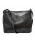 Y'2 LEATHER（ワイツーレザー）の古着「レザーショルダーバッグ/Leather shoulder bag」｜ブラック