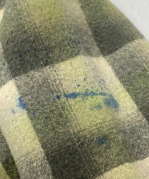 PENDLETON（ペンドルトン）PENDLETON (ペンドルトン) 70’s ウールオンブレシャツ/ 70s Wool Ombré Shirt グリーン サイズ:Lの古着・服飾アイテム