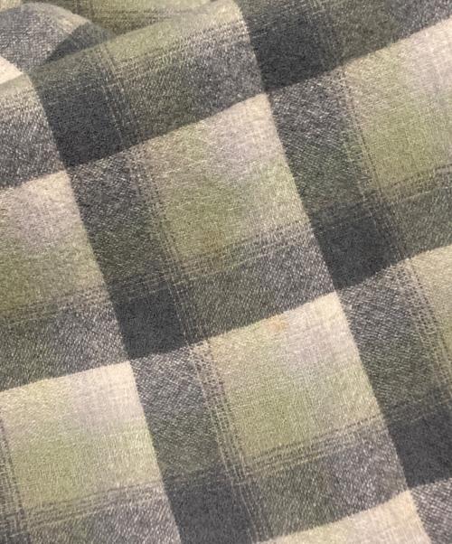 PENDLETON（ペンドルトン）PENDLETON (ペンドルトン) 70’s ウールオンブレシャツ/ 70s Wool Ombré Shirt グリーン サイズ:Lの古着・服飾アイテム