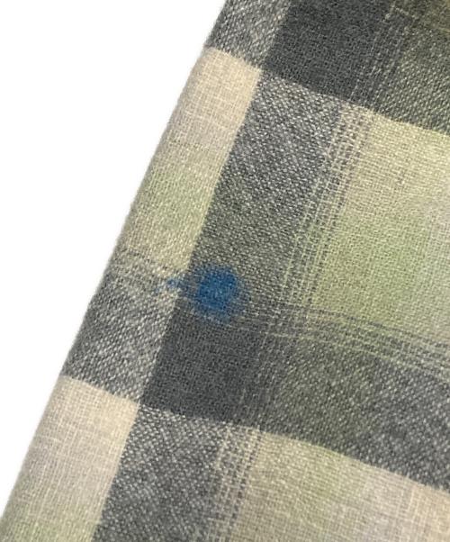 PENDLETON（ペンドルトン）PENDLETON (ペンドルトン) 70’s ウールオンブレシャツ/ 70s Wool Ombré Shirt グリーン サイズ:Lの古着・服飾アイテム