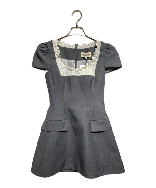 SHUSHU TONG（シュシュトング）SHUSHU TONG (シュシュトング) ワンピース グレー サイズ:6の古着・服飾アイテム