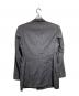 GUCCI (グッチ) ピークドラペルダブルジャケット/ Double-breasted jacket with peak lapels ブラック サイズ:48R：25000円