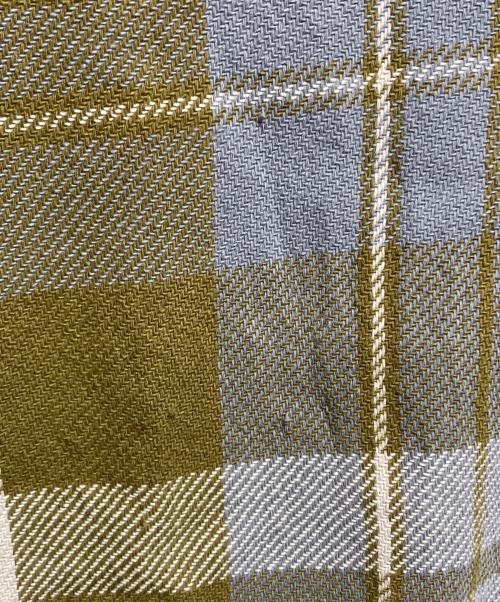 THE NORTHFACE PURPLELABEL（ザ・ノースフェイス パープルレーベル）THE NORTHFACE PURPLELABEL (ザ・ノースフェイス パープルレーベル) Flannel Plaid Field Shirt/フランネル・プレイド・フィールドシャツ グレー×ベージュ サイズ:Lの古着・服飾アイテム