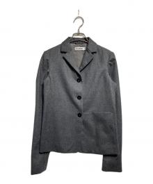 JIL SANDER（ジルサンダー）の古着「ウール3Bジャケット」｜グレー