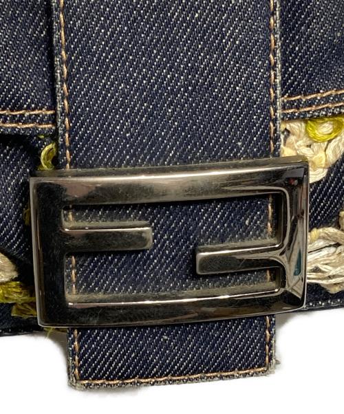 FENDI（フェンディ）FENDI (フェンディ) フラワーバケットバッグ インディゴの古着・服飾アイテム
