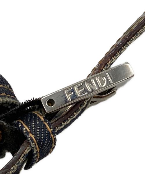 FENDI（フェンディ）FENDI (フェンディ) フラワーバケットバッグ インディゴの古着・服飾アイテム
