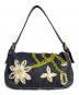 FENDI (フェンディ) フラワーバケットバッグ インディゴ：250000円