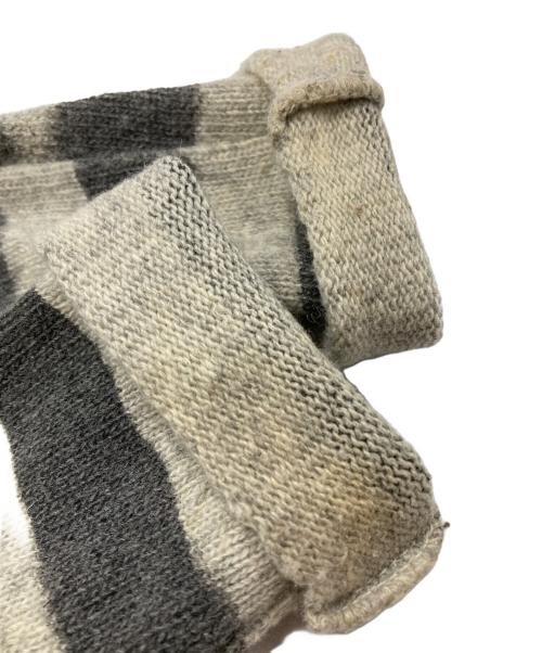 MM6 Maison Margiela（エムエムシックスメゾンマルジェラ）MM6 Maison Margiela (エムエムシックスメゾンマルジェラ) ウールニットカーディガン グレー サイズ:Sの古着・服飾アイテム