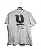 UNDERCOVERアンダーカバー）の古着「90’SフライヤープリントTシャツ/90s Flyer Print T-Shirt」｜ホワイト