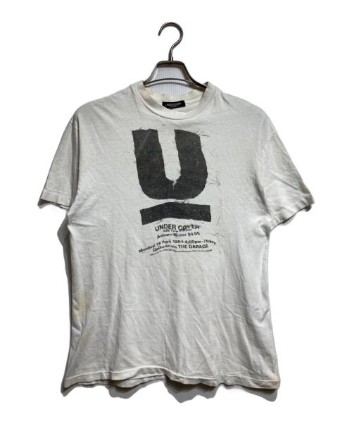 UNDERCOVER（アンダーカバー）UNDERCOVER (アンダーカバー) 90’SフライヤープリントTシャツ/90s Flyer Print T-Shirt ホワイト サイズ:不明の古着・服飾アイテム