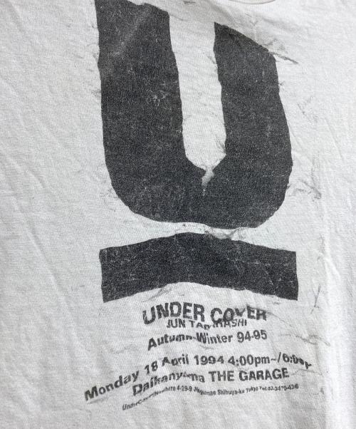 UNDERCOVER（アンダーカバー）UNDERCOVER (アンダーカバー) 90’SフライヤープリントTシャツ/90s Flyer Print T-Shirt ホワイト サイズ:不明の古着・服飾アイテム