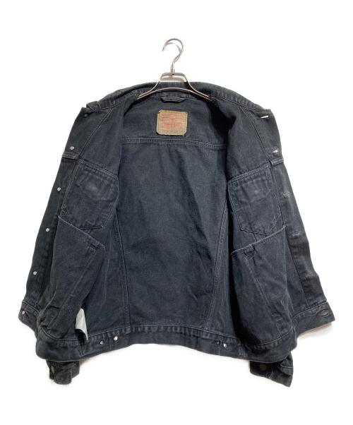 LEVI'S（リーバイス）LEVI'S (リーバイス) 90’s デニムトラッカージャケット ブラック サイズ:XLの古着・服飾アイテム