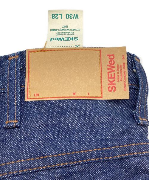 SKEWed（スキュー）SKEwed (スキュー) WATCH POCKET PANTS インディゴ サイズ:30の古着・服飾アイテム
