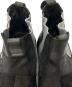 中古・古着 COMME des GARCONS HOMME PLUS (コムデギャルソンオムプリュス) パッチワーク レザー サイドゴアブーツ ブラック サイズ:25㎝：20000円