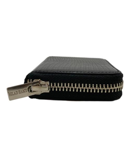 GLAD HAND（グラッドハンド）GLAD HAND (グラッドハンド) 型押し財布/Embossed wallet ブラック サイズ:Fの古着・服飾アイテム