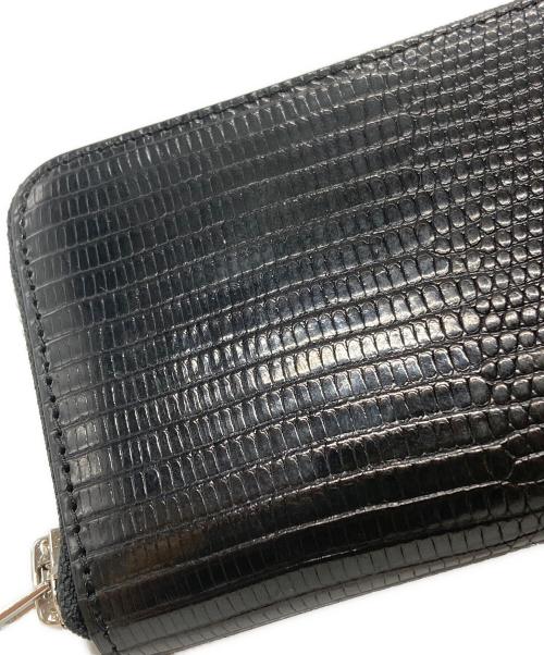 GLAD HAND（グラッドハンド）GLAD HAND (グラッドハンド) 型押し財布/Embossed wallet ブラック サイズ:Fの古着・服飾アイテム