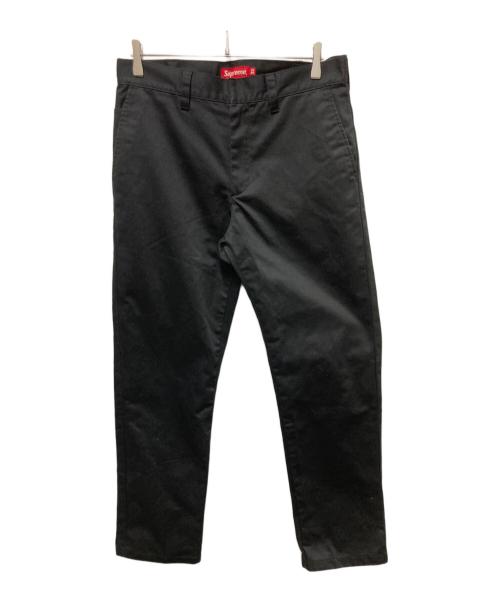 SUPREME（シュプリーム）SUPREME (シュプリーム) Work Pants ブラック サイズ:W32の古着・服飾アイテム