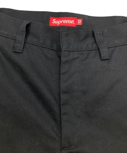 SUPREME（シュプリーム）SUPREME (シュプリーム) Work Pants ブラック サイズ:W32の古着・服飾アイテム