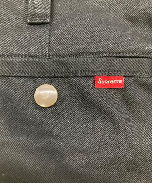 SUPREME（シュプリーム）SUPREME (シュプリーム) Work Pants ブラック サイズ:W32の古着・服飾アイテム