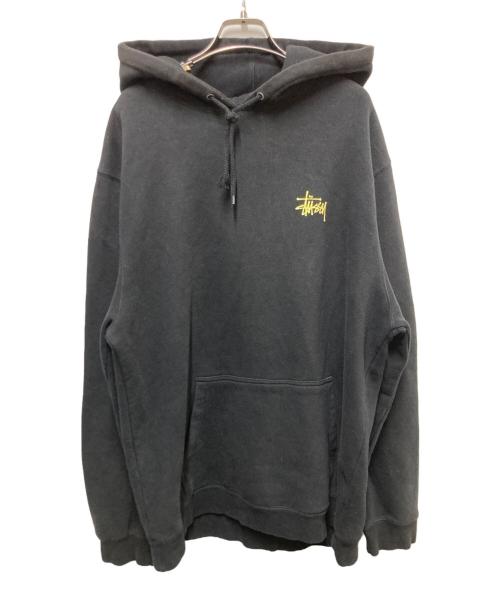 stussy（ステューシー）stussy (ステューシー) ウェーブドラゴンフーディ ブラック サイズ:XLの古着・服飾アイテム