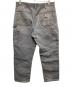 CarHartt (カーハート) ダブルニーパンツ グレー サイズ:W34：28000円
