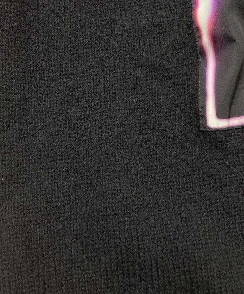 PRADA（プラダ）PRADA (プラダ) ネオンプリントセーター/ Neon print sweater ブラック サイズ:52の古着・服飾アイテム