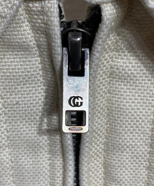 GUCCI（グッチ）GUCCI (グッチ) コットンキャンバスブルゾン ベージュ サイズ:44の古着・服飾アイテム