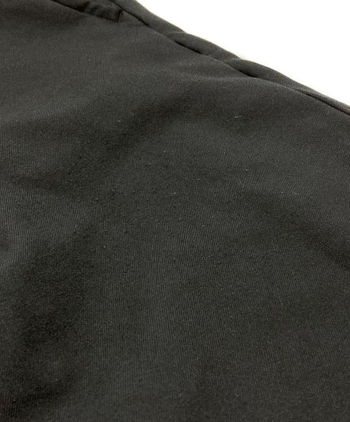 BLACK COMME des GARCONS（ブラックコムデギャルソン）BLACK COMME des GARCONS (ブラックコムデギャルソン) ポリ縮絨ボンテージパンツ/ Polyester-felted bondage pants ブラック サイズ:Mの古着・服飾アイテム