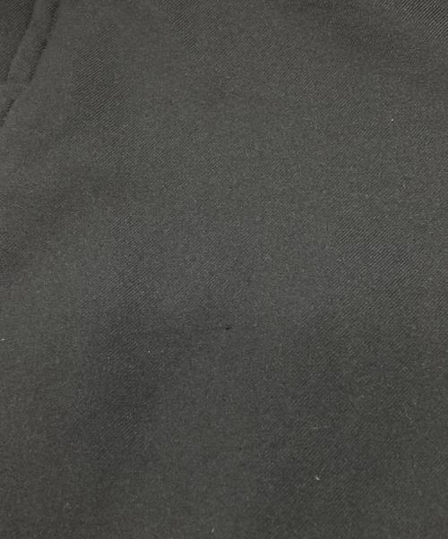 BLACK COMME des GARCONS（ブラックコムデギャルソン）BLACK COMME des GARCONS (ブラックコムデギャルソン) ポリ縮絨ボンテージパンツ/ Polyester-felted bondage pants ブラック サイズ:Mの古着・服飾アイテム