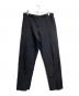 BLACK COMME des GARCONS（ブラックコムデギャルソン）の古着「ポリ縮絨ボンテージパンツ/ Polyester-felted bondage pants」｜ブラック
