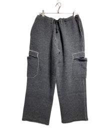 Yohji Yamamoto pour homme（ヨウジヤマモト プールオム）の古着「90'S ウールパイピングカーゴパンツ/ 90s Wool Piping Cargo Pants」｜グレー