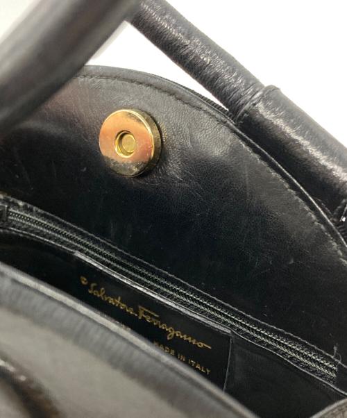 Salvatore Ferragamo（サルヴァトーレ フェラガモ）Salvatore Ferragamo (サルヴァトーレ フェラガモ) ミニバッグ/Mini Bag ブラックの古着・服飾アイテム