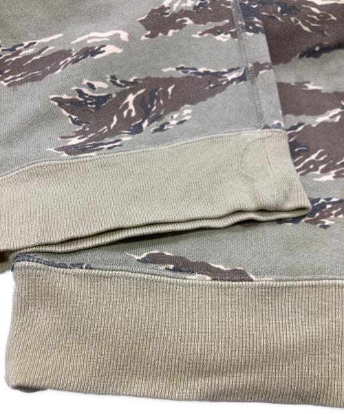 A BATHING APE（アベイシングエイプ）A BATHING APE (アベイシングエイプ) タイガーカモ スウェットパンツ グリーン サイズ:Lの古着・服飾アイテム