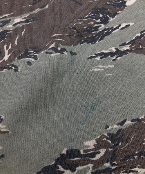 A BATHING APE（アベイシングエイプ）A BATHING APE (アベイシングエイプ) タイガーカモ スウェットパンツ グリーン サイズ:Lの古着・服飾アイテム