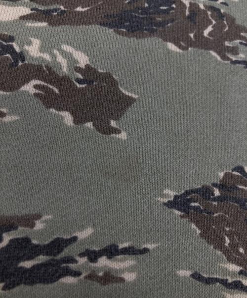 A BATHING APE（アベイシングエイプ）A BATHING APE (アベイシングエイプ) タイガーカモ スウェットパンツ グリーン サイズ:Lの古着・服飾アイテム