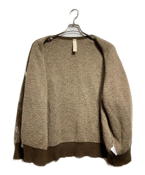 SHINYA KOZUKA（シンヤコズカ）SHINYA KOZUKA (シンヤコズカ) YUDI CARDI/ユディ・カーディ ブラウン サイズ:S/Mの古着・服飾アイテム