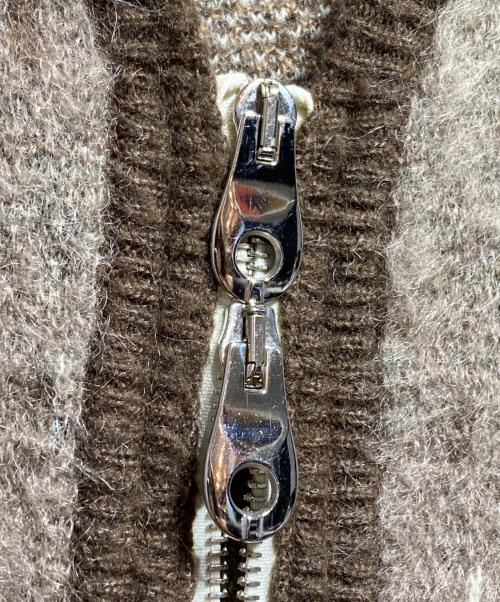 SHINYA KOZUKA（シンヤコズカ）SHINYA KOZUKA (シンヤコズカ) YUDI CARDI/ユディ・カーディ ブラウン サイズ:S/Mの古着・服飾アイテム