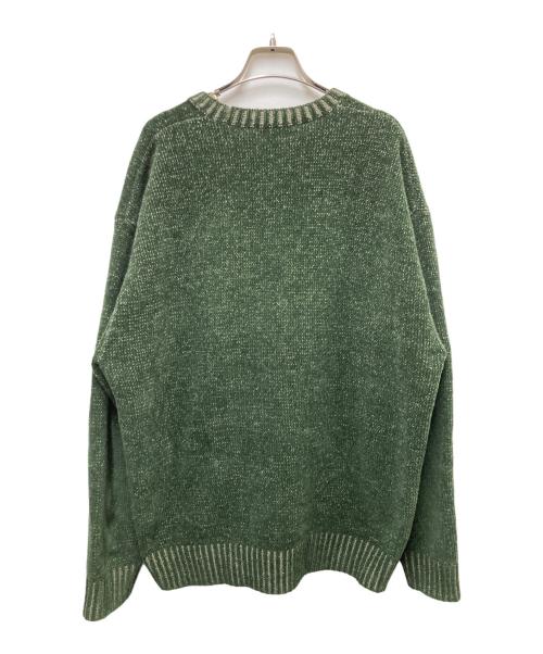 SUPREME（シュプリーム）SUPREME (シュプリーム) Contrast Arc Sweater グリーン サイズ:Lの古着・服飾アイテム