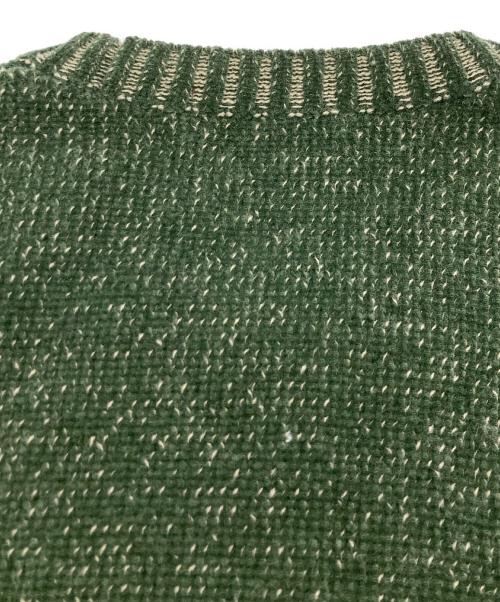 SUPREME（シュプリーム）SUPREME (シュプリーム) Contrast Arc Sweater グリーン サイズ:Lの古着・服飾アイテム