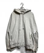 N.HOOLYWOOD×Championエヌ ハリウッド×チャンピオン）の古着「NEW WEAVE HOODED SWEATSHIRT」｜グレー
