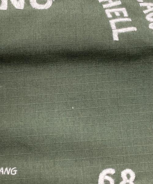 Authentic Reproduction Products®（オーセンティック・リプロダクション・プロダクツ®）Authentic Reproduction Products® スカ刺繍ファティーグジャケット/Sukajan-style embroidered fatigue jacket グリーン サイズ:不明の古着・服飾アイテム