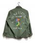 Authentic Reproduction Products® スカ刺繍ファティーグジャケット/Sukajan-style embroidered fatigue jacket グリーン サイズ:不明：30000円