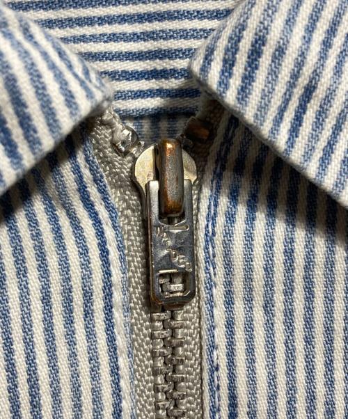 SAINT MICHAEL（セントマイケル）SAINT MICHAEL (セントマイケル) HICKORY SHIRT/STRIPE ブルー サイズ:XLの古着・服飾アイテム
