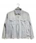 SAINT MICHAEL（セントマイケル）の古着「HICKORY SHIRT/STRIPE」｜ブルー