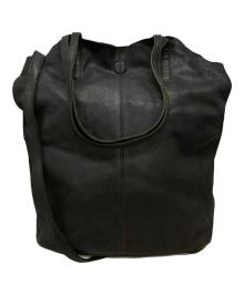 morphee（モルフェ）の古着「レザーバッグ/Leather bag」｜ブラック