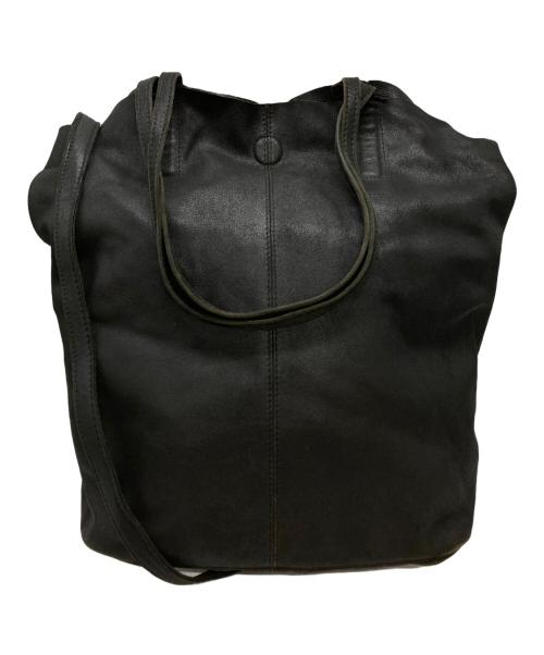 morphee（モルフェ）morphee (モルフェ) レザーバッグ/Leather bag ブラックの古着・服飾アイテム