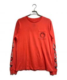 CHROME HEARTS（クロムハーツ）の古着「PPO ketchup LS/TeePPO ケチャップロングスリーブTシャツ」｜レッド