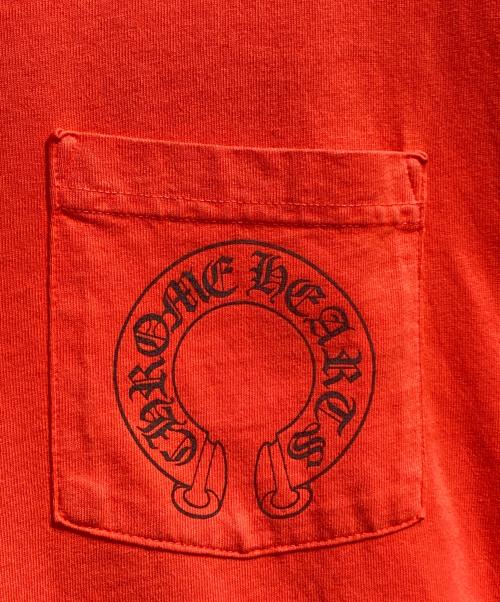CHROME HEARTS（クロムハーツ）CHROME HEARTS (クロムハーツ) PPO ketchup LS/TeePPO ケチャップロングスリーブTシャツ レッド サイズ:Mの古着・服飾アイテム