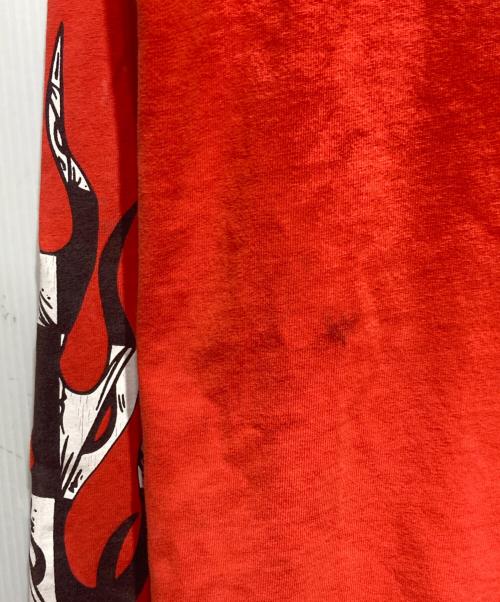 CHROME HEARTS（クロムハーツ）CHROME HEARTS (クロムハーツ) PPO ketchup LS/TeePPO ケチャップロングスリーブTシャツ レッド サイズ:Mの古着・服飾アイテム